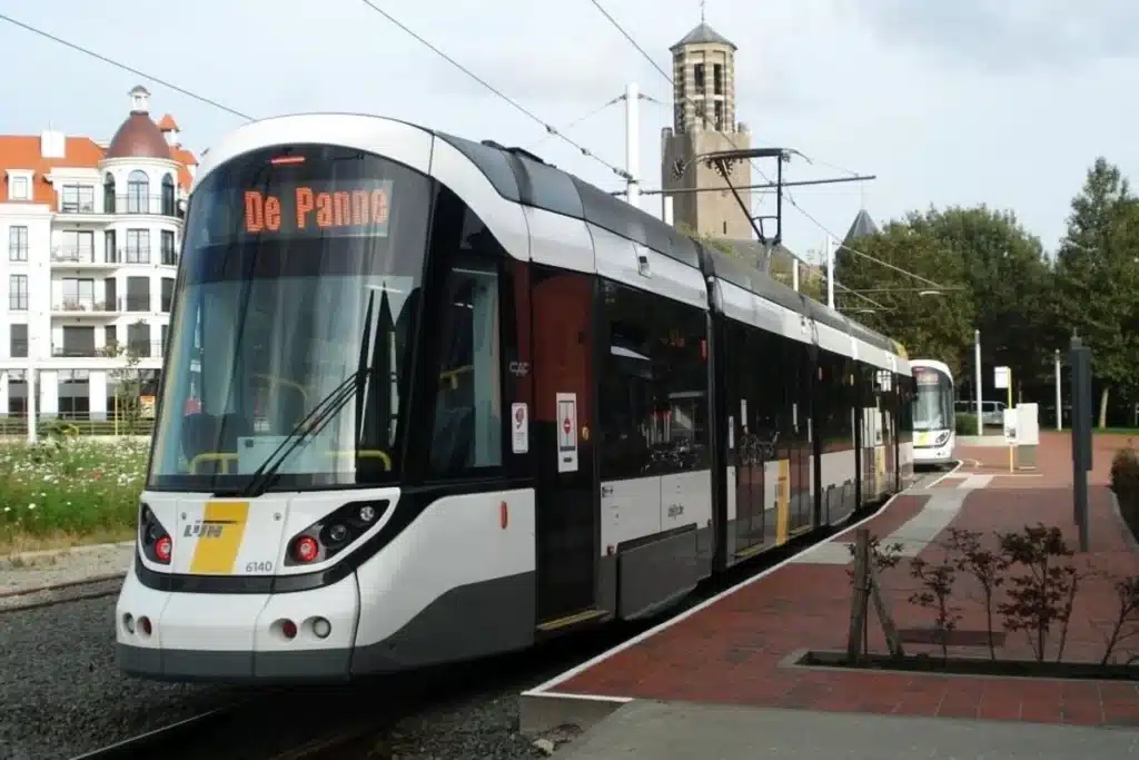 Kusttram Terminus Knokke Station, Knokke-Heist. © Wim Kusee